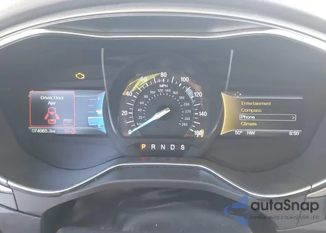 2016 Ford Fusion Se из США, поврежденный, VIN 3FA6P0HD9GR190118